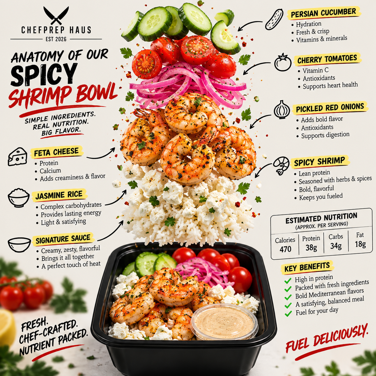 SPICY SHRIMP BOWL