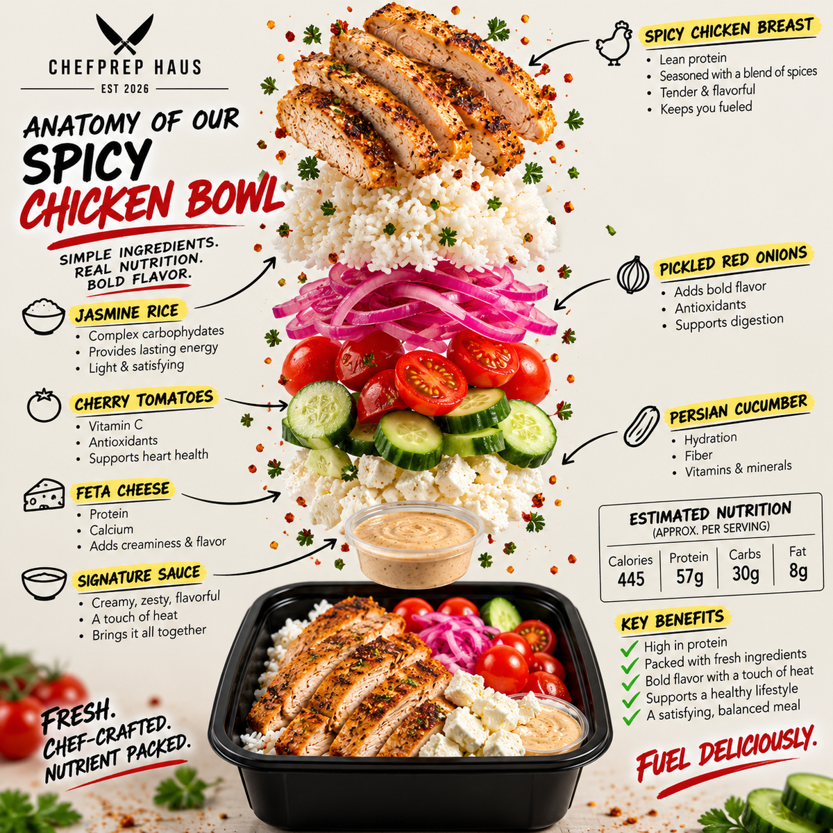 SPICY CHICKEN BOWL