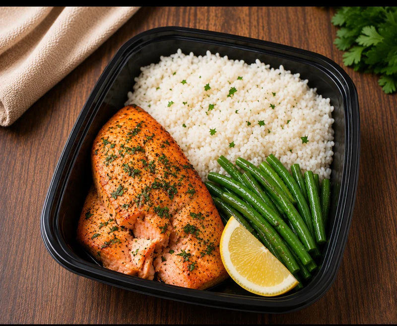 Balanced 6 oz Lemon Baked Salmon